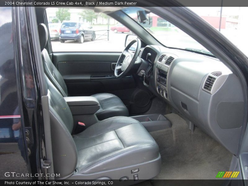 Black / Medium Dark Pewter 2004 Chevrolet Colorado LS Crew Cab 4x4