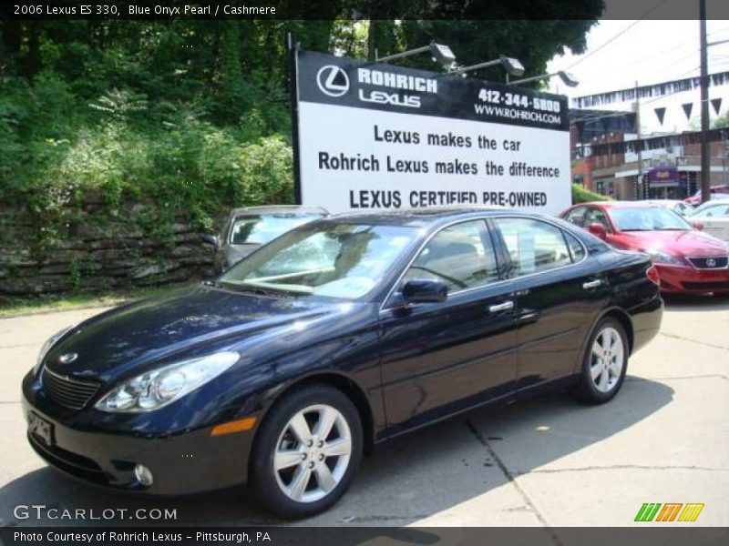 Blue Onyx Pearl / Cashmere 2006 Lexus ES 330