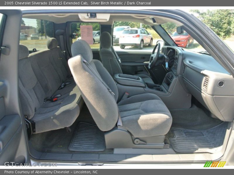 Silver Birch Metallic / Dark Charcoal 2005 Chevrolet Silverado 1500 LS Extended Cab