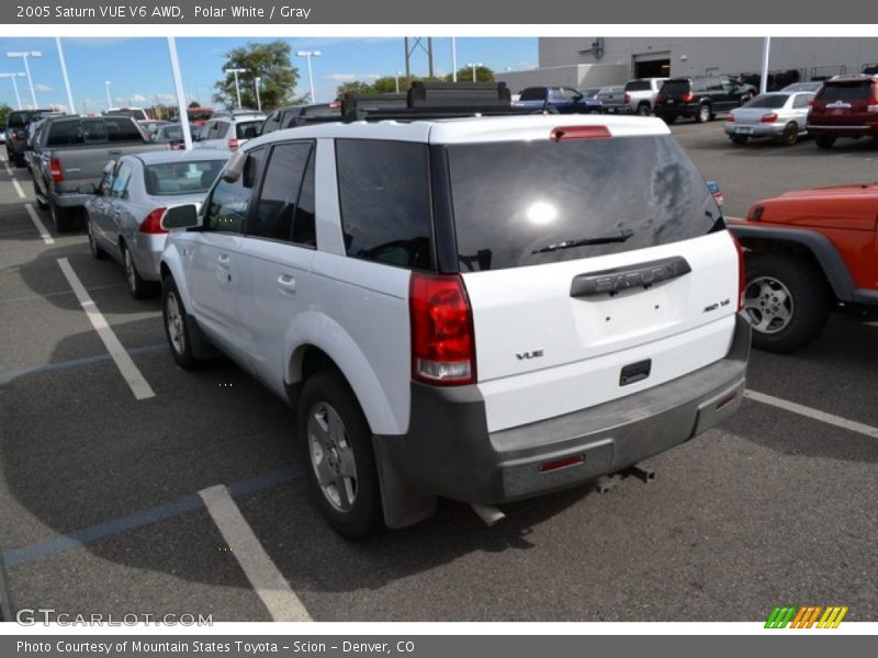 Polar White / Gray 2005 Saturn VUE V6 AWD