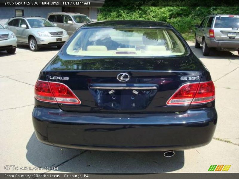 Blue Onyx Pearl / Cashmere 2006 Lexus ES 330
