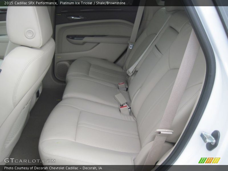 Platinum Ice Tricoat / Shale/Brownstone 2015 Cadillac SRX Performance