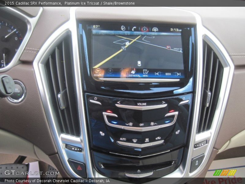 Platinum Ice Tricoat / Shale/Brownstone 2015 Cadillac SRX Performance