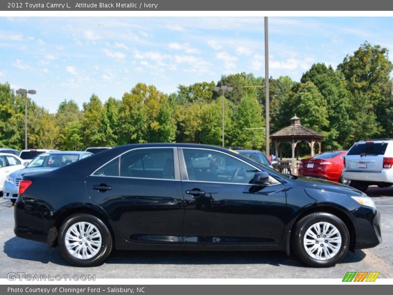 Attitude Black Metallic / Ivory 2012 Toyota Camry L