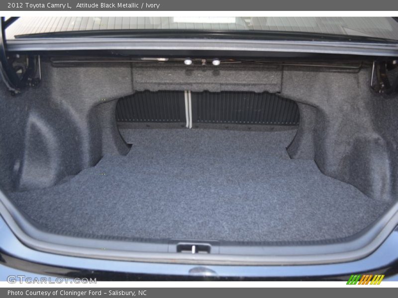 Attitude Black Metallic / Ivory 2012 Toyota Camry L