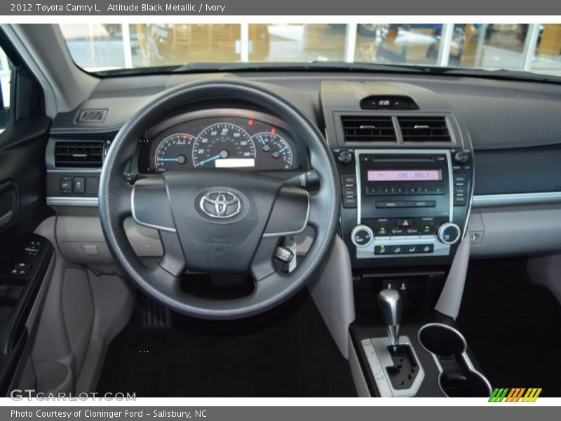 Attitude Black Metallic / Ivory 2012 Toyota Camry L
