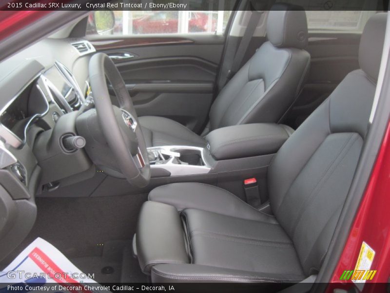 Crystal Red Tintcoat / Ebony/Ebony 2015 Cadillac SRX Luxury