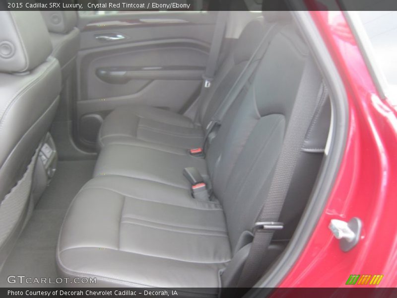 Crystal Red Tintcoat / Ebony/Ebony 2015 Cadillac SRX Luxury