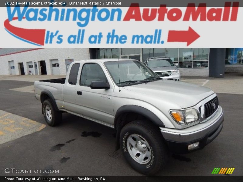 Lunar Mist Metallic / Charcoal 2002 Toyota Tacoma Xtracab 4x4