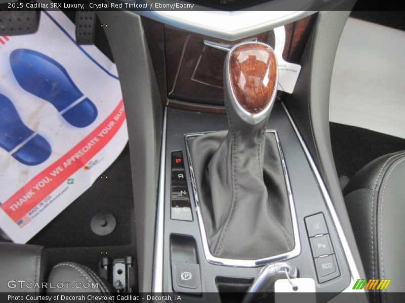 Crystal Red Tintcoat / Ebony/Ebony 2015 Cadillac SRX Luxury