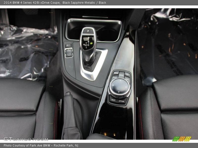 Black Sapphire Metallic / Black 2014 BMW 4 Series 428i xDrive Coupe