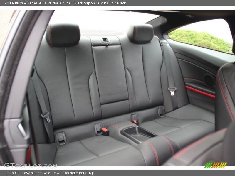 Black Sapphire Metallic / Black 2014 BMW 4 Series 428i xDrive Coupe