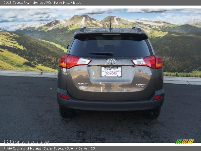 Pyrite Mica / Black 2015 Toyota RAV4 Limited AWD