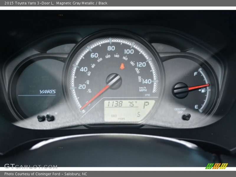  2015 Yaris 3-Door L 3-Door L Gauges