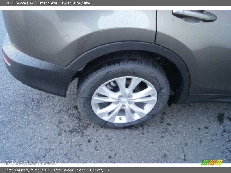 Pyrite Mica / Black 2015 Toyota RAV4 Limited AWD