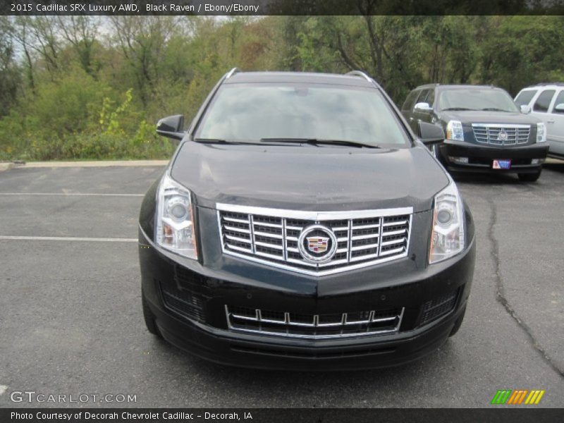 Black Raven / Ebony/Ebony 2015 Cadillac SRX Luxury AWD