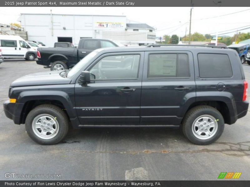 Maximum Steel Metallic / Dark Slate Gray 2015 Jeep Patriot Sport 4x4