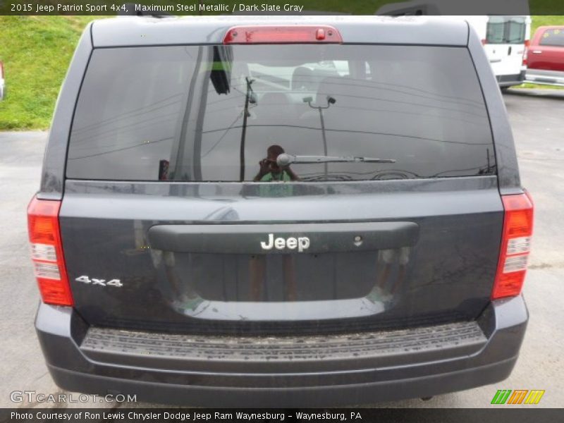 Maximum Steel Metallic / Dark Slate Gray 2015 Jeep Patriot Sport 4x4