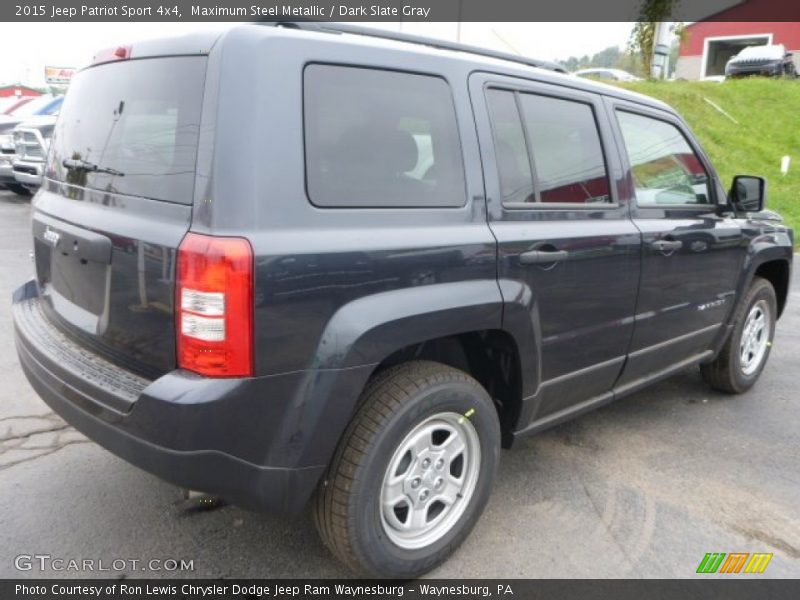 Maximum Steel Metallic / Dark Slate Gray 2015 Jeep Patriot Sport 4x4