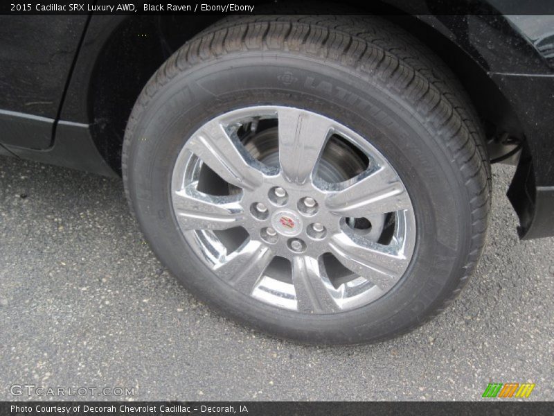 Black Raven / Ebony/Ebony 2015 Cadillac SRX Luxury AWD