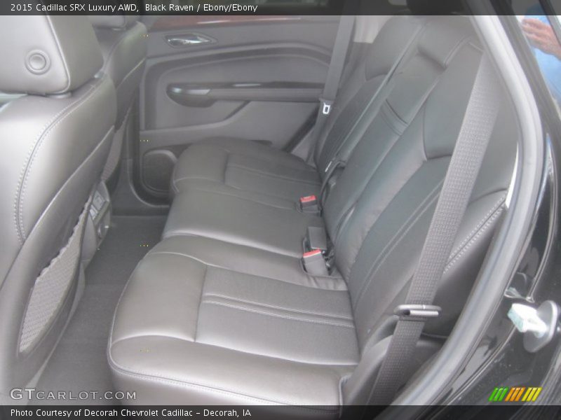 Black Raven / Ebony/Ebony 2015 Cadillac SRX Luxury AWD