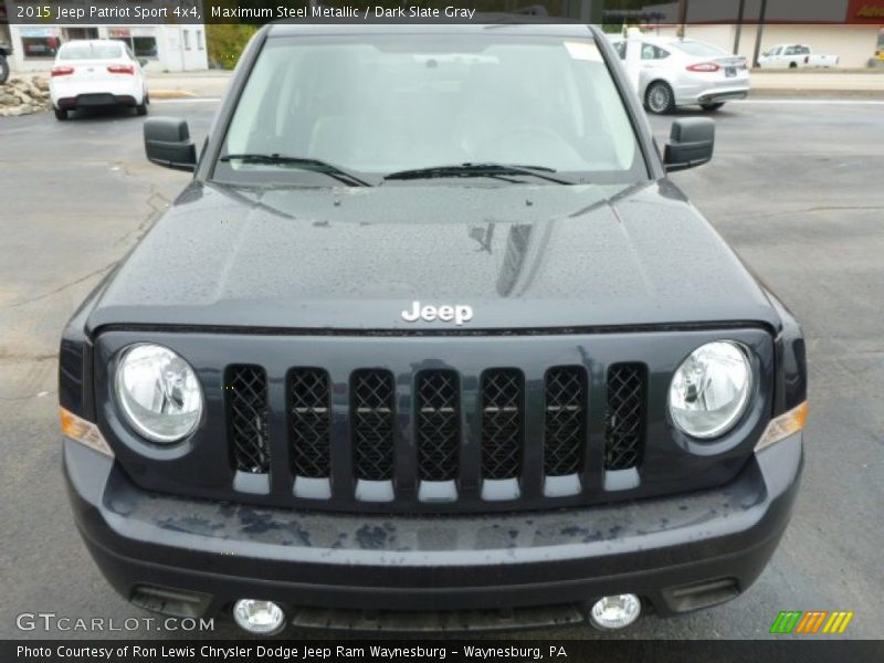Maximum Steel Metallic / Dark Slate Gray 2015 Jeep Patriot Sport 4x4
