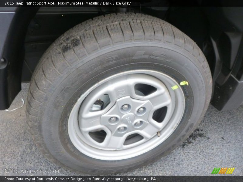 Maximum Steel Metallic / Dark Slate Gray 2015 Jeep Patriot Sport 4x4