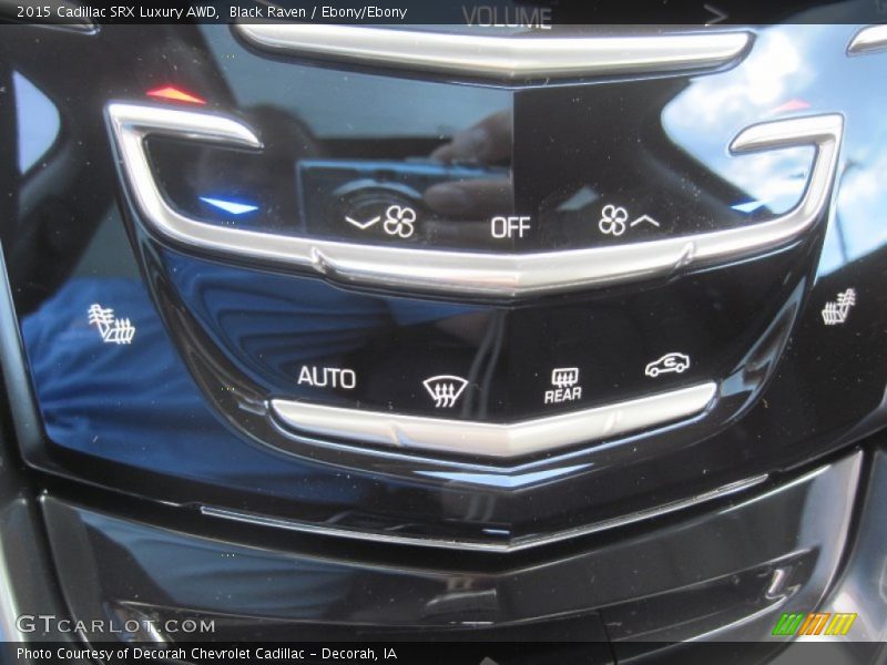 Black Raven / Ebony/Ebony 2015 Cadillac SRX Luxury AWD