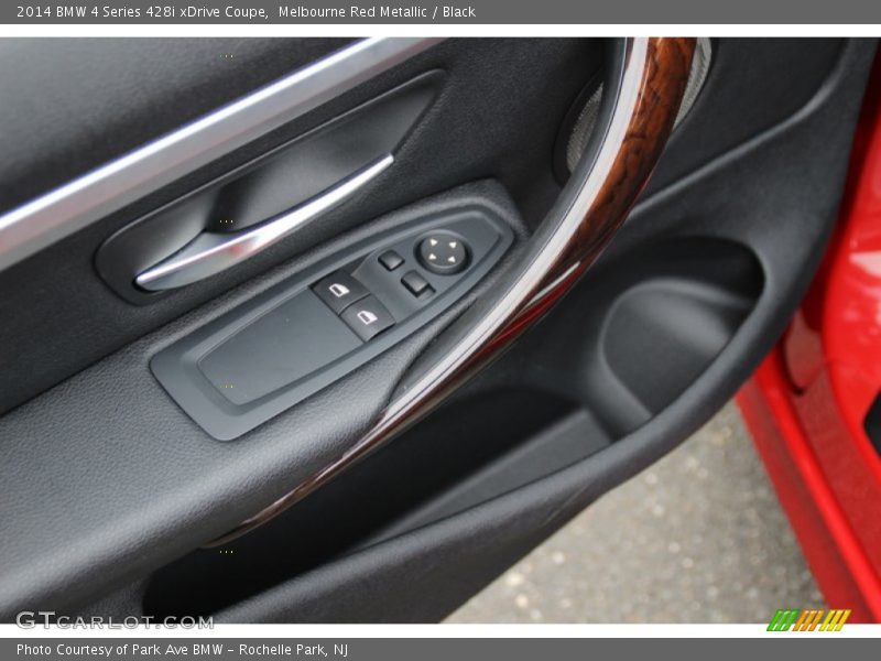Melbourne Red Metallic / Black 2014 BMW 4 Series 428i xDrive Coupe