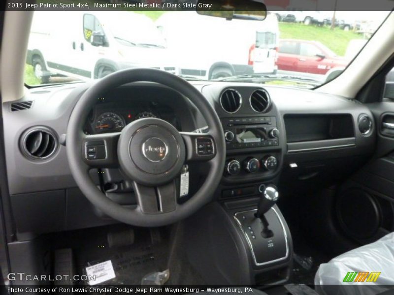 Maximum Steel Metallic / Dark Slate Gray 2015 Jeep Patriot Sport 4x4