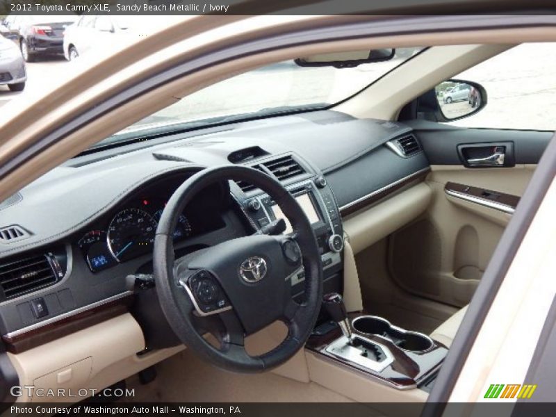 Sandy Beach Metallic / Ivory 2012 Toyota Camry XLE