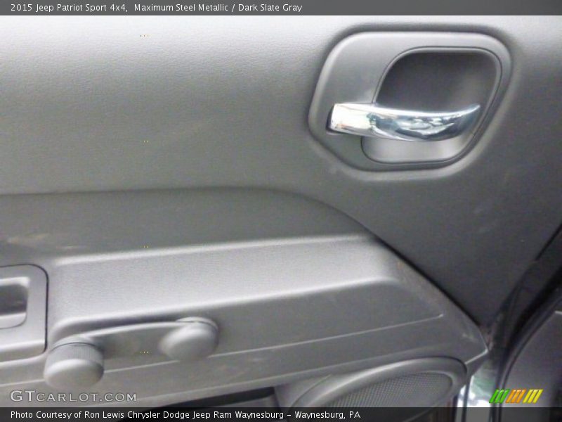 Maximum Steel Metallic / Dark Slate Gray 2015 Jeep Patriot Sport 4x4