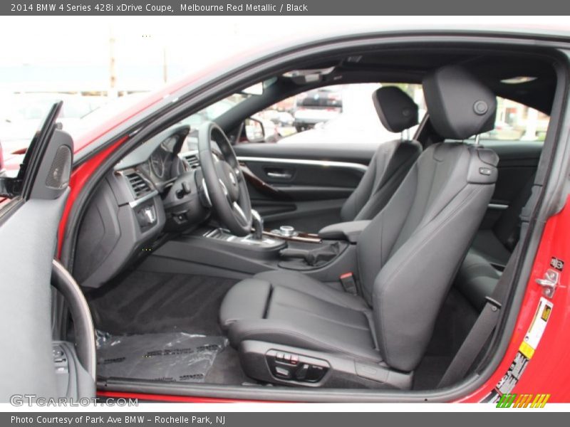 Melbourne Red Metallic / Black 2014 BMW 4 Series 428i xDrive Coupe