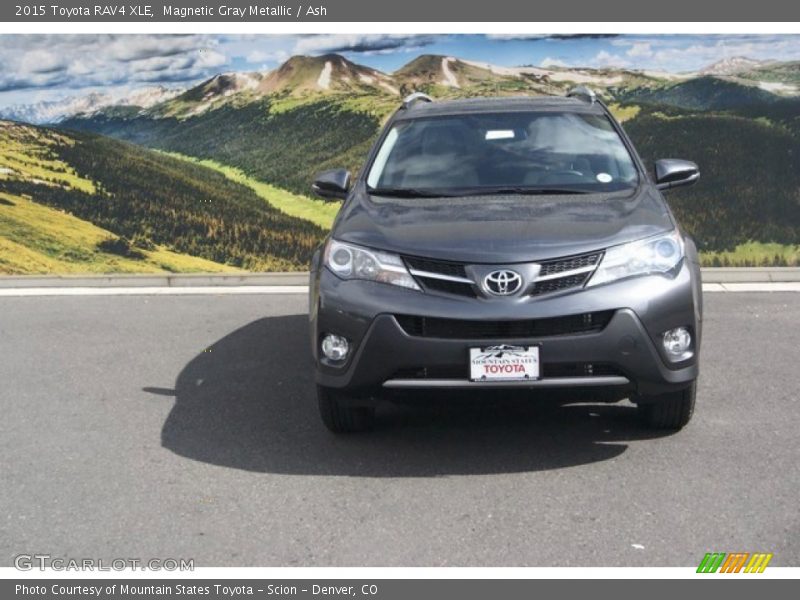 Magnetic Gray Metallic / Ash 2015 Toyota RAV4 XLE
