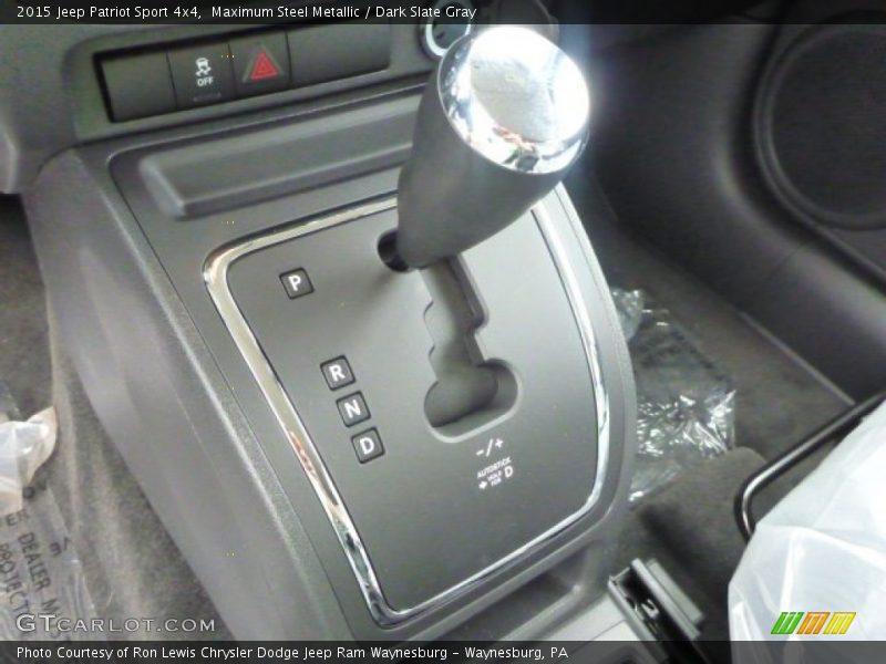 Maximum Steel Metallic / Dark Slate Gray 2015 Jeep Patriot Sport 4x4