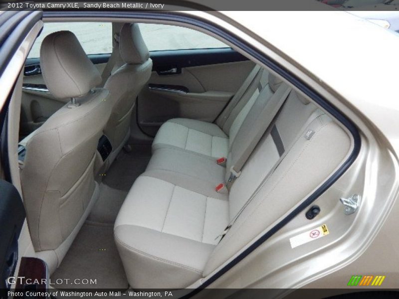 Sandy Beach Metallic / Ivory 2012 Toyota Camry XLE