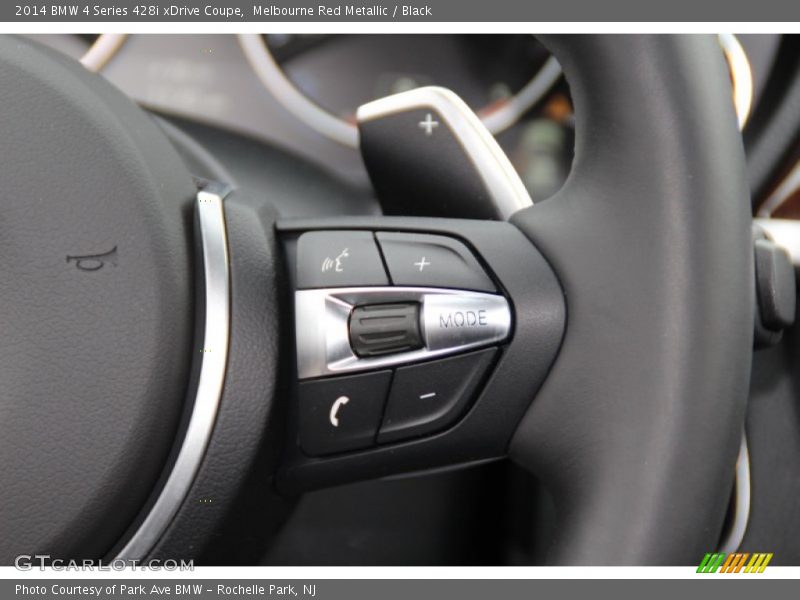 Melbourne Red Metallic / Black 2014 BMW 4 Series 428i xDrive Coupe