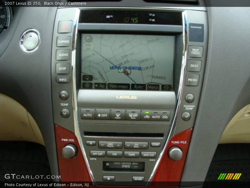 Black Onyx / Cashmere 2007 Lexus ES 350