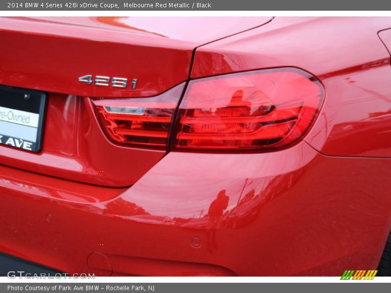 Melbourne Red Metallic / Black 2014 BMW 4 Series 428i xDrive Coupe