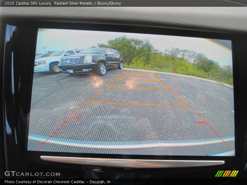 Radiant Silver Metallic / Ebony/Ebony 2015 Cadillac SRX Luxury