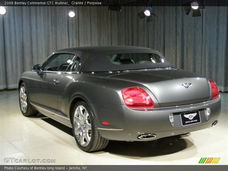 Granite / Porpoise 2008 Bentley Continental GTC Mulliner
