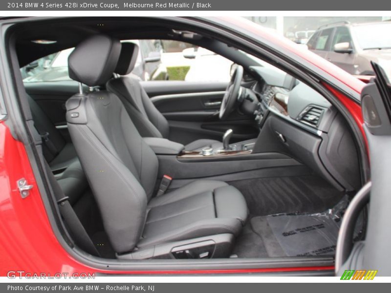 Melbourne Red Metallic / Black 2014 BMW 4 Series 428i xDrive Coupe