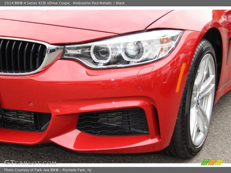 Melbourne Red Metallic / Black 2014 BMW 4 Series 428i xDrive Coupe