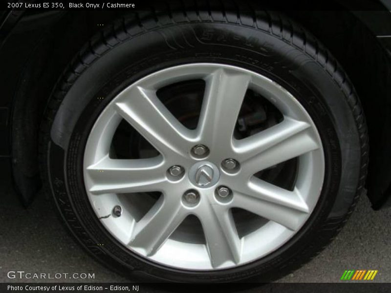 Black Onyx / Cashmere 2007 Lexus ES 350