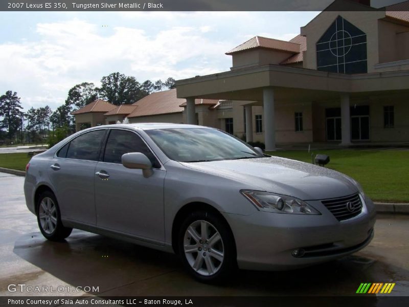 Tungsten Silver Metallic / Black 2007 Lexus ES 350