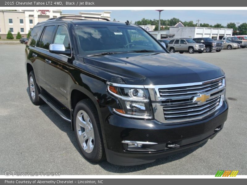 Black / Jet Black 2015 Chevrolet Tahoe LTZ 4WD