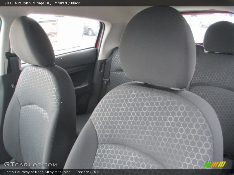 Infrared / Black 2015 Mitsubishi Mirage DE