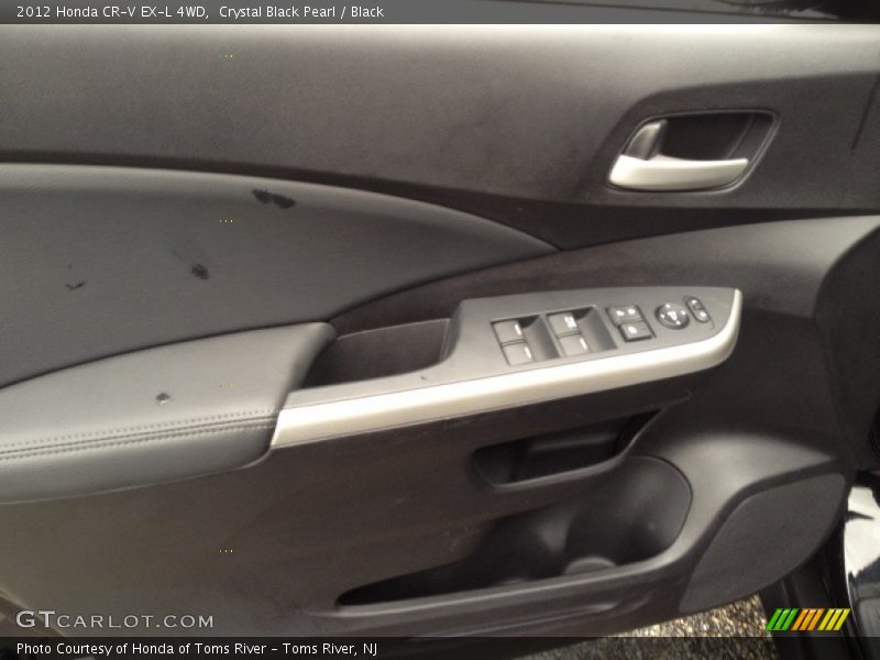 Crystal Black Pearl / Black 2012 Honda CR-V EX-L 4WD