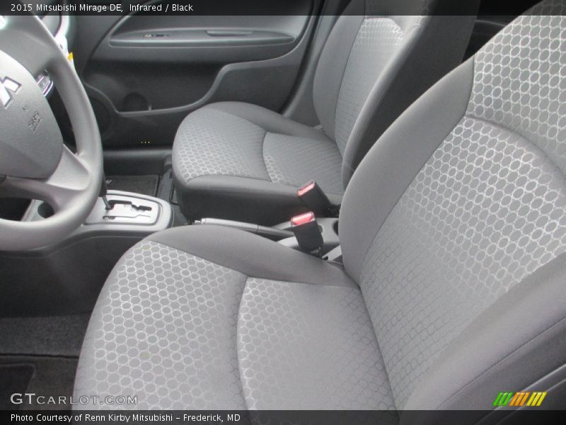 Infrared / Black 2015 Mitsubishi Mirage DE