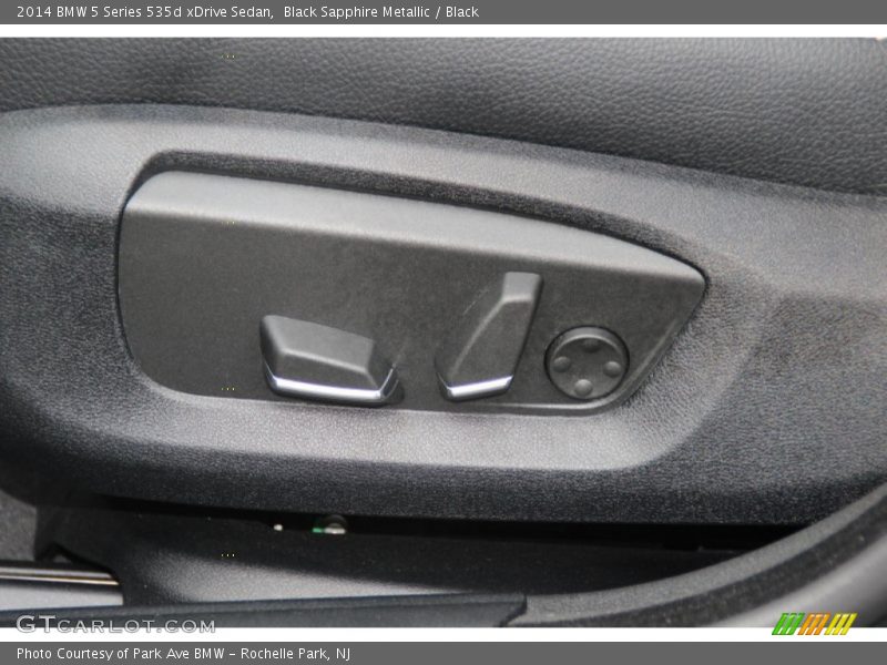 Black Sapphire Metallic / Black 2014 BMW 5 Series 535d xDrive Sedan